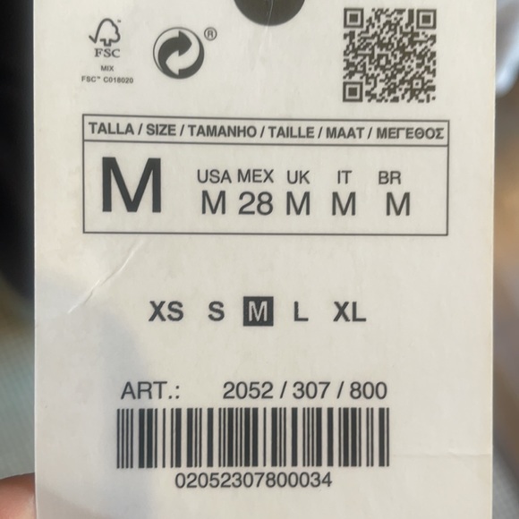 ❗️moving sale❗️NWT Zara strapped mini black dress 🖤 - Picture 9 of 9